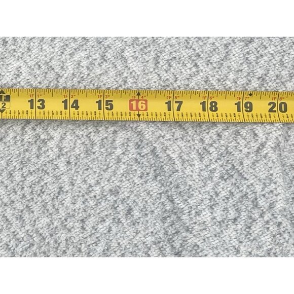 Vintage LL Bean heathered gray shawl collar sweater M preppy academia professor - Picture 5 of 6